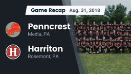 Recap: Penncrest  vs. Harriton  2018