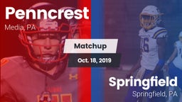 Matchup: Penncrest High vs. Springfield  2019