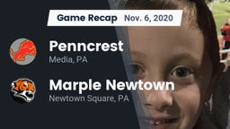 Recap: Penncrest  vs. Marple Newtown  2020