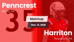 Matchup: Penncrest High vs. Harriton  2020