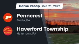 Recap: Penncrest  vs. Haverford Township  2022