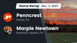 Recap: Penncrest  vs. Marple Newtown  2023