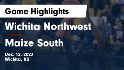 Wichita Northwest  vs Maize South  Game Highlights - Dec. 12, 2020