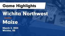 Wichita Northwest  vs Maize  Game Highlights - March 2, 2024