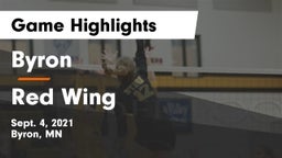 Byron  vs Red Wing  Game Highlights - Sept. 4, 2021