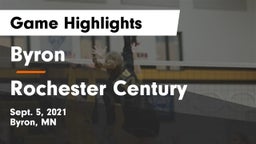 Byron  vs Rochester Century  Game Highlights - Sept. 5, 2021