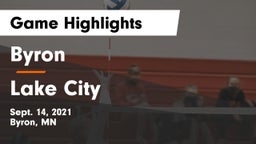 Byron  vs Lake City  Game Highlights - Sept. 14, 2021