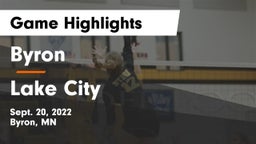 Byron  vs Lake City  Game Highlights - Sept. 20, 2022