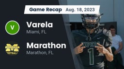 Recap: Varela  vs. Marathon  2023