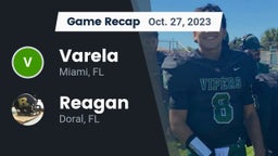 Recap: Varela  vs. Reagan  2023