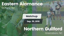 Matchup: Eastern Alamance vs. Northern Guilford  2016