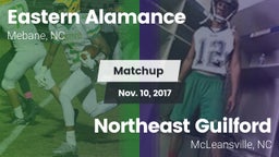 Matchup: Eastern Alamance vs. Northeast Guilford  2017
