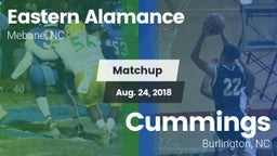 Matchup: Eastern Alamance vs. Cummings  2018