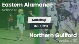 Matchup: Eastern Alamance vs. Northern Guilford  2018