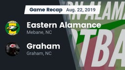 Recap: Eastern Alamance  vs. Graham  2019