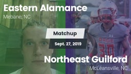 Matchup: Eastern Alamance vs. Northeast Guilford  2019