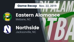 Recap: Eastern Alamance  vs. Northside  2019