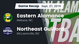 Recap: Eastern Alamance  vs. Northeast Guilford  2019