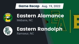 Recap: Eastern Alamance  vs. Eastern Randolph  2022