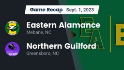 Recap: Eastern Alamance  vs. Northern Guilford  2023