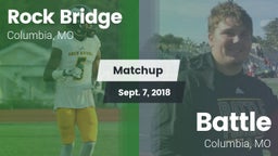 Matchup: Rock Bridge High vs. Battle  2018