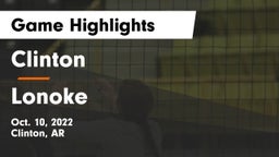 Clinton  vs Lonoke  Game Highlights - Oct. 10, 2022