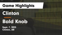 Clinton  vs Bald Knob  Game Highlights - Sept. 7, 2023