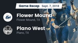 Recap: Flower Mound  vs. Plano West  2018
