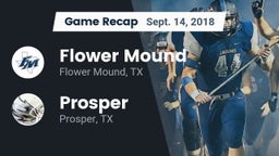 Recap: Flower Mound  vs. Prosper  2018