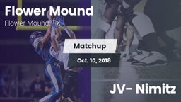 Matchup: Flower Mound High vs. JV- Nimitz  2018