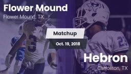 Matchup: Flower Mound High vs. Hebron  2018