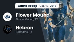 Recap: Flower Mound  vs. Hebron  2018
