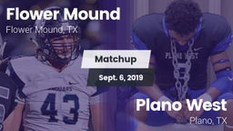Matchup: Flower Mound High vs. Plano West  2019