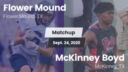 Matchup: Flower Mound High vs. McKinney Boyd  2020