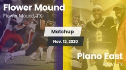 Matchup: Flower Mound High vs. Plano East  2020
