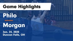 Philo  vs Morgan  Game Highlights - Jan. 24, 2020
