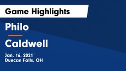 Philo  vs Caldwell  Game Highlights - Jan. 16, 2021