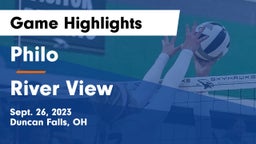 Philo  vs River View  Game Highlights - Sept. 26, 2023