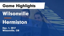 Wilsonville  vs Hermiston  Game Highlights - Dec. 1, 2017