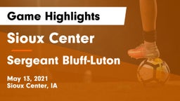 Sioux Center  vs Sergeant Bluff-Luton  Game Highlights - May 13, 2021