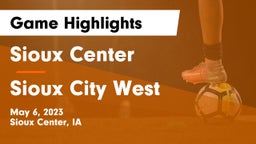Sioux Center  vs Sioux City West   Game Highlights - May 6, 2023