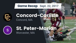 Recap: Concord-Carlisle  vs. St. Peter-Marian  2017