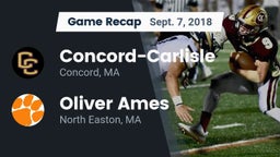 Recap: Concord-Carlisle  vs. Oliver Ames  2018