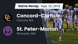 Recap: Concord-Carlisle  vs. St. Peter-Marian  2018