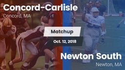 Matchup: Concord-Carlisle vs. Newton South  2018