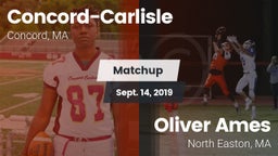 Matchup: Concord-Carlisle vs. Oliver Ames  2019