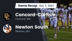 Recap: Concord-Carlisle  vs. Newton South  2021