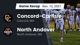 Recap: Concord-Carlisle  vs. North Andover  2021