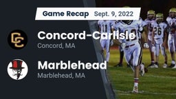 Recap: Concord-Carlisle  vs. Marblehead  2022
