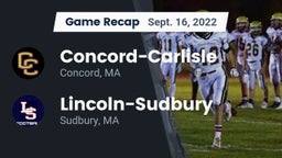 Recap: Concord-Carlisle  vs. Lincoln-Sudbury  2022